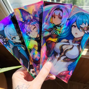 Etheria : redémarrer les autocollants | autocollants holographiques | stickers moyens | imperméable et brillant