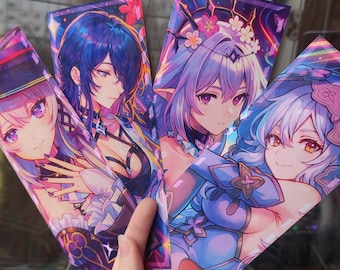 Honkai Star Rail stickers | holographic or glossy & waterproof | HSR character stickers | US DDP shipping