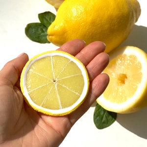 Lemon Pin, Citrus Pin, Cute Pin, Pins Cute, Fruit Pin, Fashion Pin, Summer Brooch, Realistic Lemon Brooch Pin, Lemon Slice Pin