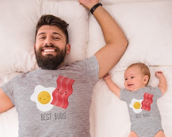 Best Buds Matching Tees, Father's Day Tees, Father Son Matching Shirts, Dad and Daughter Shirts, Dad and Baby Matching Tshirts, New Dad Gift