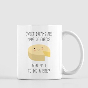 Funny Foodie Gift, Cheese Mug, Funny Coffee Mug, Teacher Gift, Coworker Gift, Wife Gift, Funny Office Mug, Girlfriend Gift, New Mom Gift