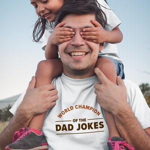 Dad Jokes World Champion Tshirt, Dad Jokes Shirt, Christmas Gift for Dad, Funny Dad Shirt, New Dad Gift, Dad TShirt, Funny Gift for Dad