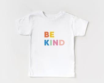 Be Kind Kids T-shirt, Be Kind Kids Tee, Kindness Tee, Cute Toddler Boy Outfits, Cute Toddler Girl Outfits, Kids Clothes, Gift for Girls