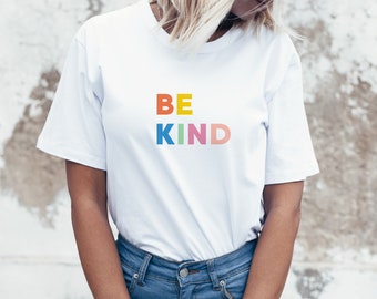 Be Kind T-Shirt, Women's Be Kind Shirt, Kind is Cool Tee, Kindness Tee, Be Kind Tee for Women, Mother's Day Gift, Be Kind Tops, Gift for Mom