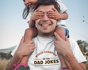 Dad Jokes World Champion Tshirt, Dad Jokes Shirt, Christmas Gift for Dad, Funny Dad Shirt, New Dad Gift, Dad TShirt, Funny Gift for Dad