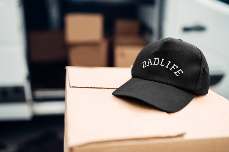 Dad Life Hat, Dadlife, Father's Day Hat, New Dad Gift, Father's Day Gift, Dad To Be Gift, Father Gift, Gift for Dad, Baby Shower Dad Gifts Black