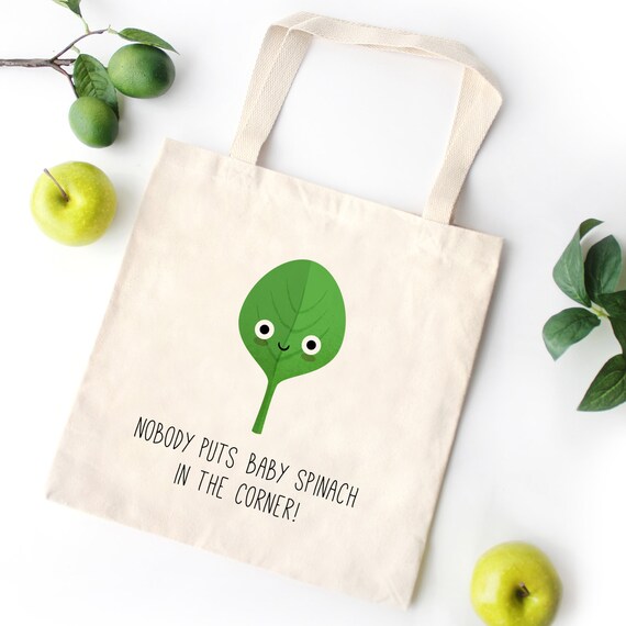 Personalised Tote Bag Canvas Bag Knitting//Wool,Art Gift, Dirty Dancing Quote