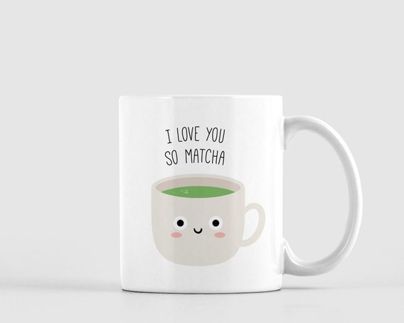 Cute Matcha Mug, Matcha Lover Gift, Green Tea Mug, Green Tea Lover Gift,  Matcha Cup, Cute Coffee Mug, Funny Foodie Gift, Matcha Latte -  Norway