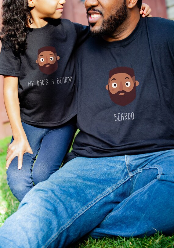 Camisetas con barba de pap regalo personalizado del d a del