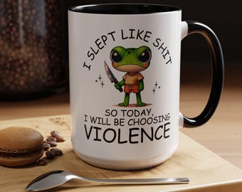 Taza de rana kawaii: un regalo sarcástico y ofensivo