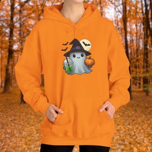 Trick or Treat Sweatshirt, Halloween 2025, Cute Ghost Hoodie, Happy Halloween, Fall Fashion, Trick or Treat, Spooky Season Apparel