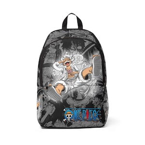 One Piece Character Unisex Fabric Backpack - Trendy Anime School Bag, Casual Daypack, Cosplay Accessory, Unique Gift for Fans, Travel [...]