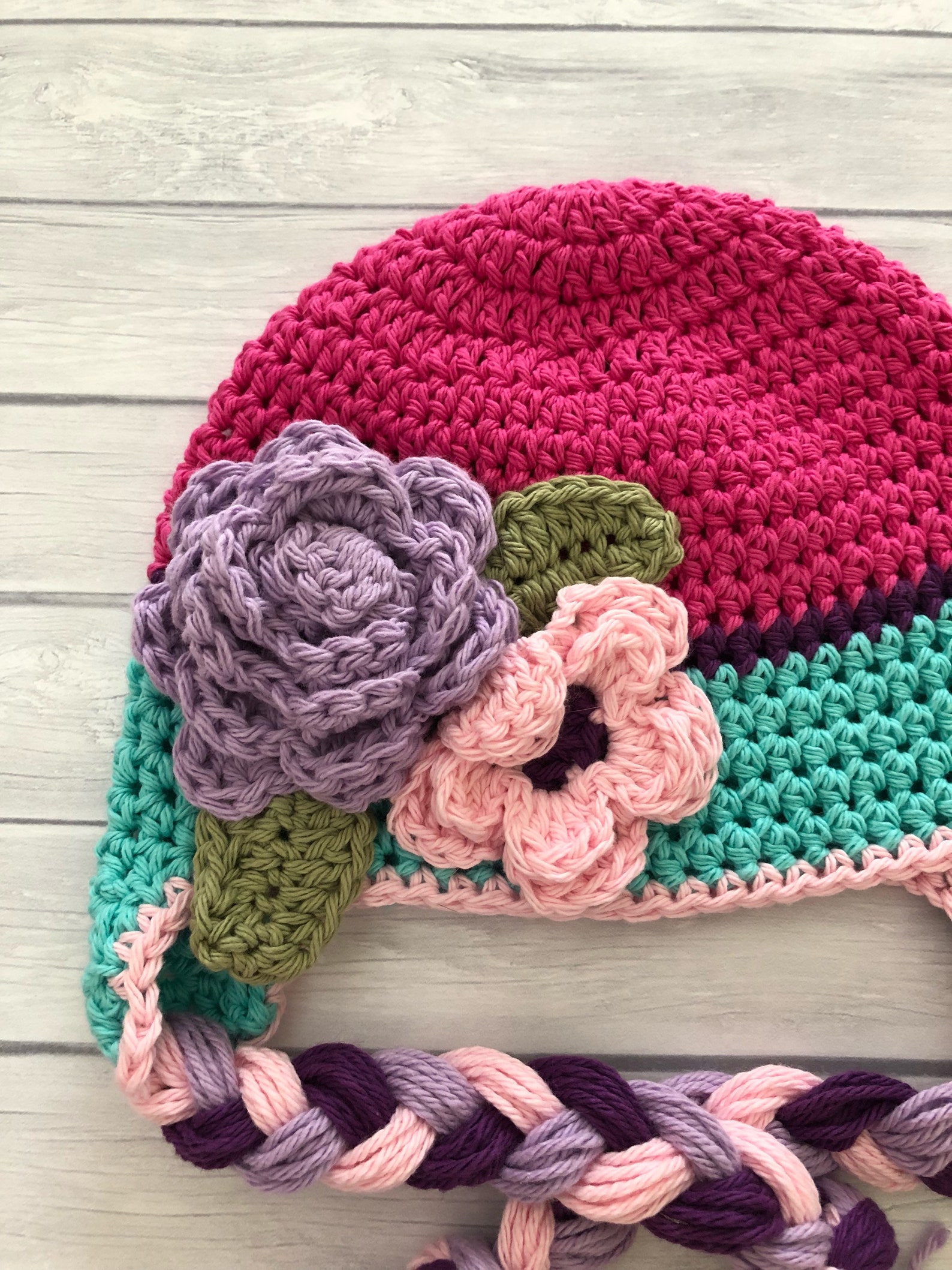 Baby Winter Hat Pink Winter Hat Baby Hat Baby Girl Hat Etsy