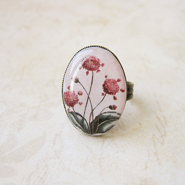 FREE WORLDWIDE SHIPPING - Vintage Flowers Ring