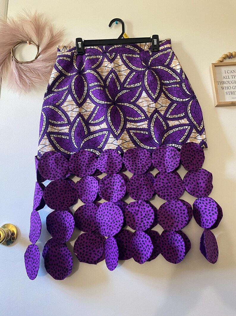 Fringed Knit Skirt Set main image 1