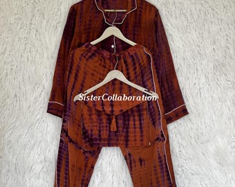 Crepe Silk Pajama Set: Luxury Women's Loungewear