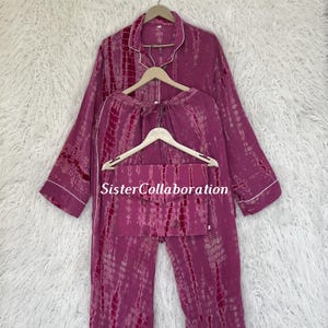 Crepe Silk Pyjama Set: Luxus Damen Loungewear