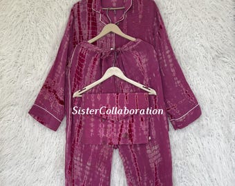 Crepe Silk Pajama Set: Luxury Women's Loungewear