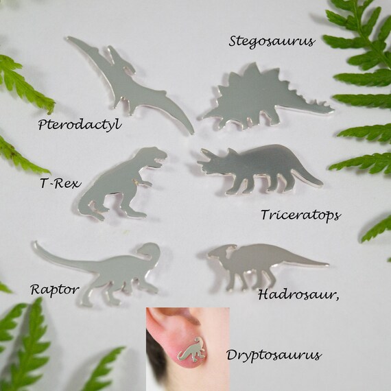 Genuine .925 Sterling Silver Silhouette Dinosaur Stegosaurus Charm Genuine .925 Sterling Silver Silhouette Dinosaur Stegosaurus Charm