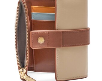 Handmade Calf Leather Long Wallet: Women's Luxury Clutch