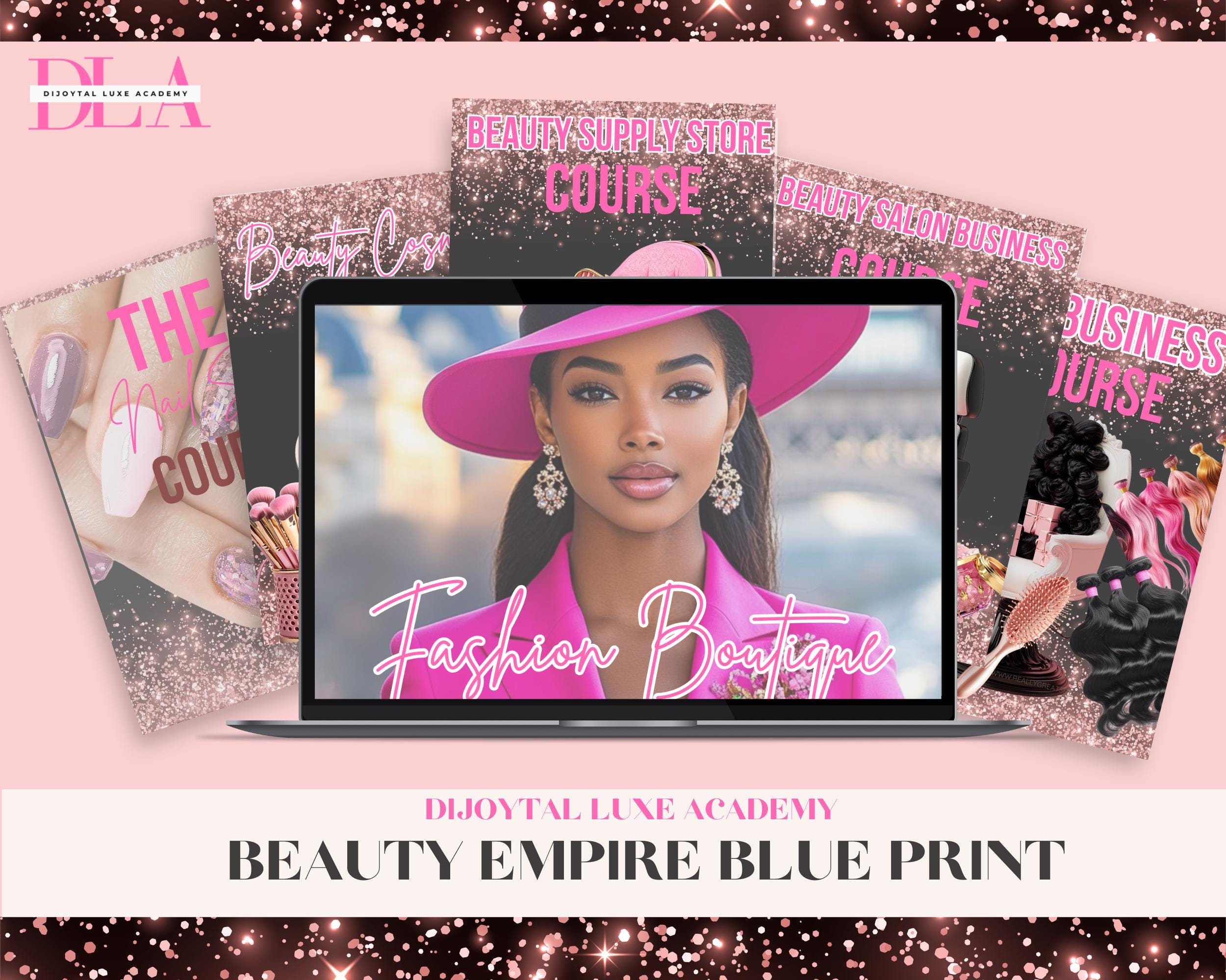 Beauty Empire BluePrint, Nail Salon Courses, PLR, Beauty Cosmetic Courses, Fashion Boutique Courses, Beauty Salon Business, Hair Business