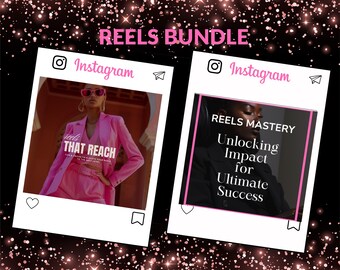 Reels Mini Bundle Ebook, PLR Products, Reels Mastery, Passive Income, Grow Your Brand, Mastery, Reels Content Guide, Instagram Reels