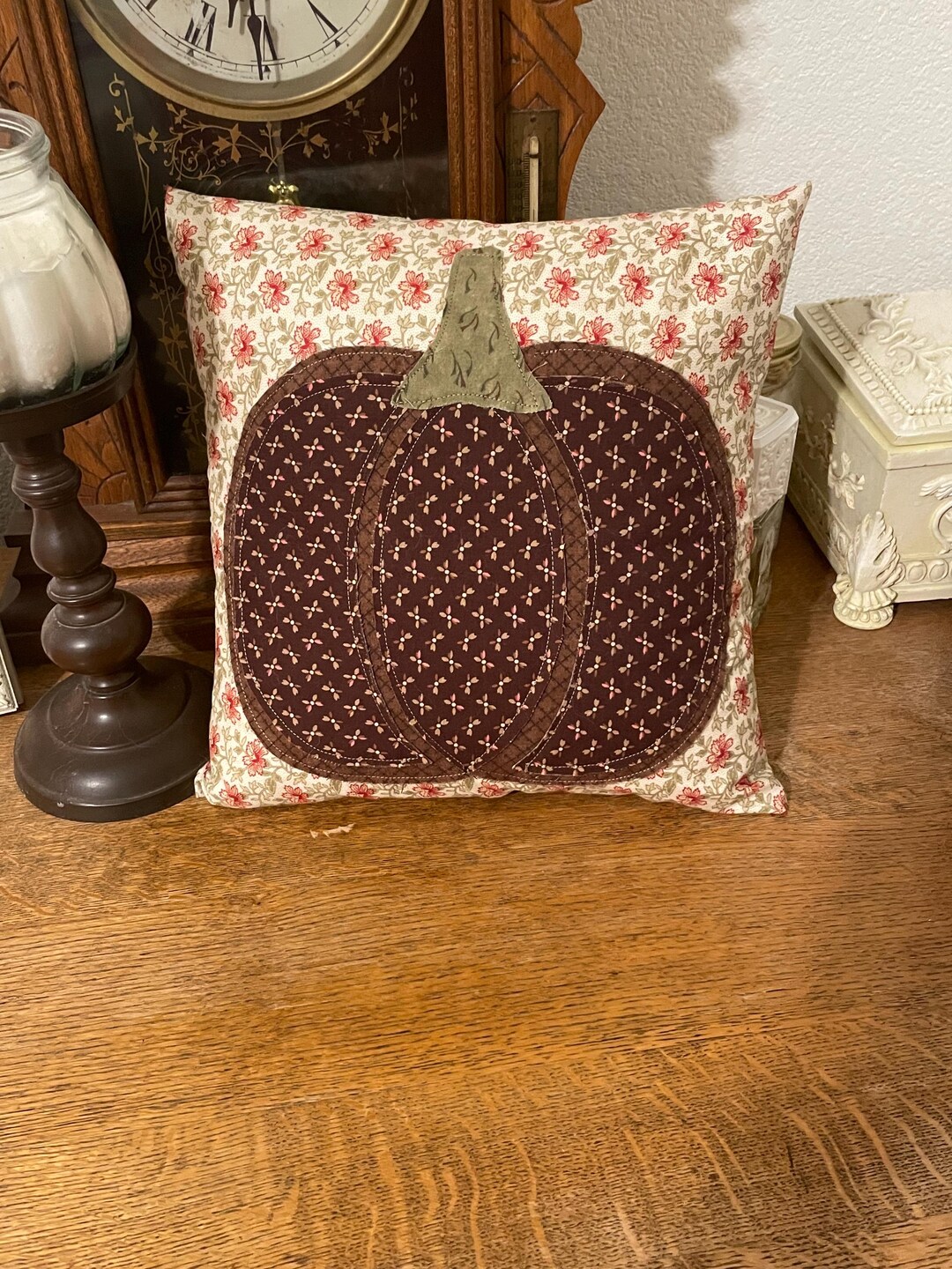 Harvest Pumpkin Pillow Slip: Country Farmhouse Fall Decor - Etsy