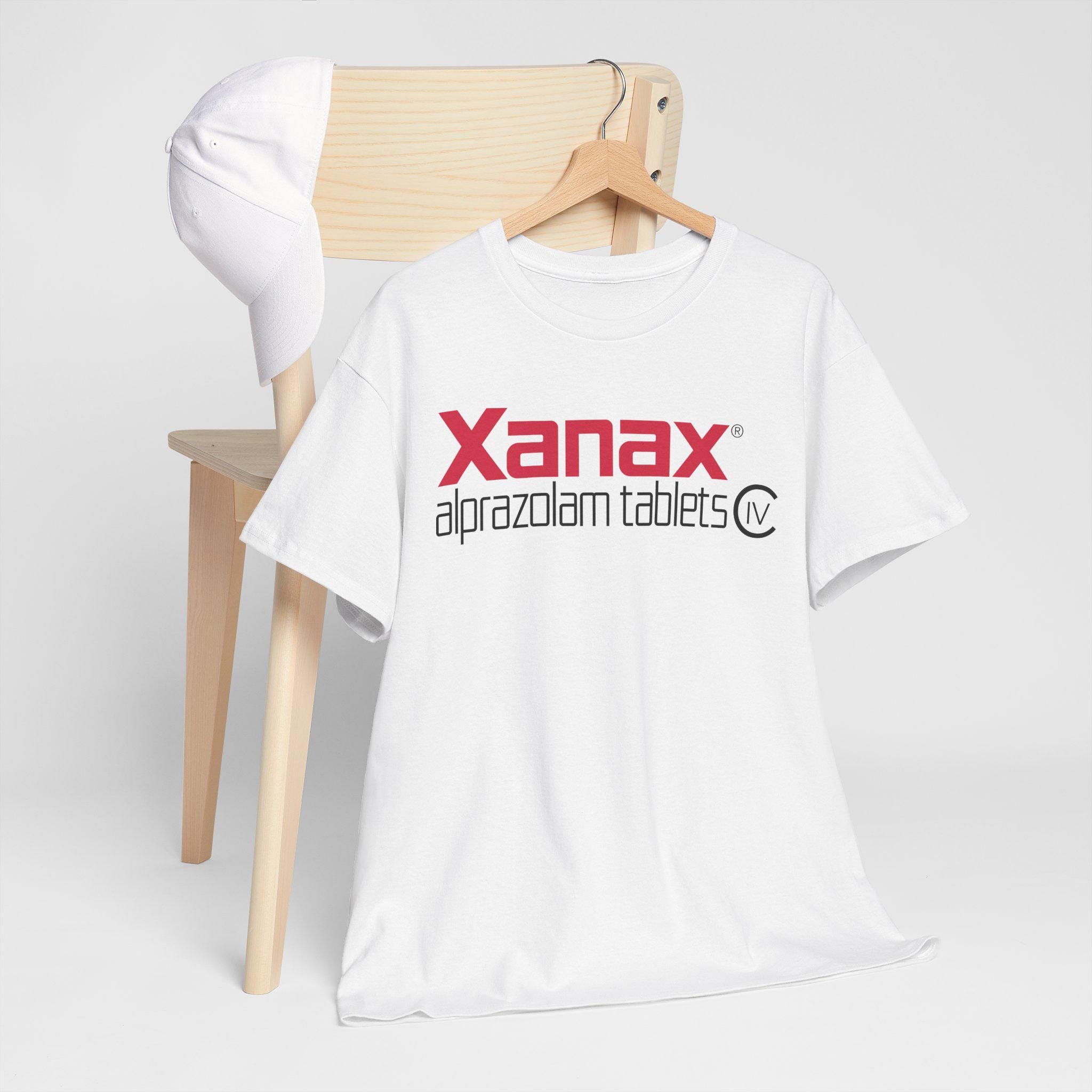 Xanax Alprazolam Graphic T-shirt: Mental Health Awareness Tee - Etsy, image size:2048x2048