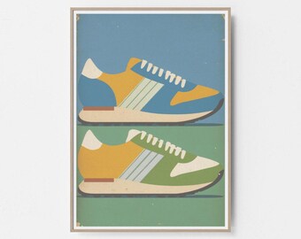Nike Timeline, Original Museum Exhibition Poster - Etsy