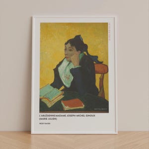 Van Gogh Print: L&#39;Arlésienne Portrait, Impressionist Fine Art