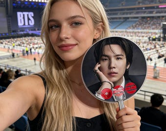 BTS World Tour opvouwbare handventilator, 2026 World Tour cadeau voor fan, concertoutfit, Bangtan Boys-merchandise, cadeau voor ARMY, op BTS geïnspireerde fan