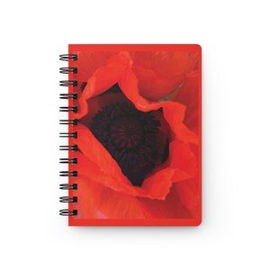 Poppy Spiral Bound Journal