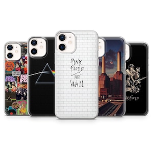 Custodia per telefono Pink Floyd, cover per album rock, per iPhone 16Plus, 15, 14, 13Pro, 12, 11, Samsung S25, S24, S23, A16, A35, A55, Pixel 9, 8A