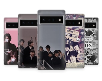 Abbey Road Phone Case The Beatles Retro Cover for Google Pixel 10Pro, 9, 8, 7A, iPhone 17, 16, 15, 14, Samsung S25, S24, S23, A16, A25