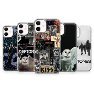 Deftones Phone Case Emotional Metal Cover für iPhone 16 Pro, 15, 14, 13Pro, 12, 11, Samsung S25, S24, S23, A16, A35, A55, Pixel 9, 8A, 7