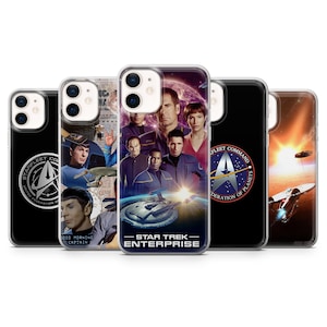 Star Trek Coque de téléphone Command Adventure Cover pour iPhone 16, 15, 14, 13Pro, 12, 11, Samsung S25, S24, S23, A16, A35, A55, Pixel 9, 8, 7
