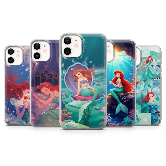 Little Mermaid Phone Case Ariel Seashell Cover for iPhone 17pro