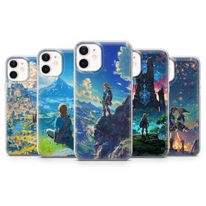 Legends of Zelda Phone Case Link Game Cover for iPhone 17Pro, 16, 15, 14, 13, 12, Samsung S25, S24, S23, A16, A35, A55, Pixel 10, 9 , 8