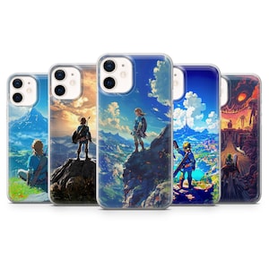 Legend Of Zelda Phone Case Classic Hero Cover for iPhone 17Pro, 16, 15, 14, 13, 12, Samsung S25, S24, S23, A16, A35, A55, Pixel 10, 9 , 8