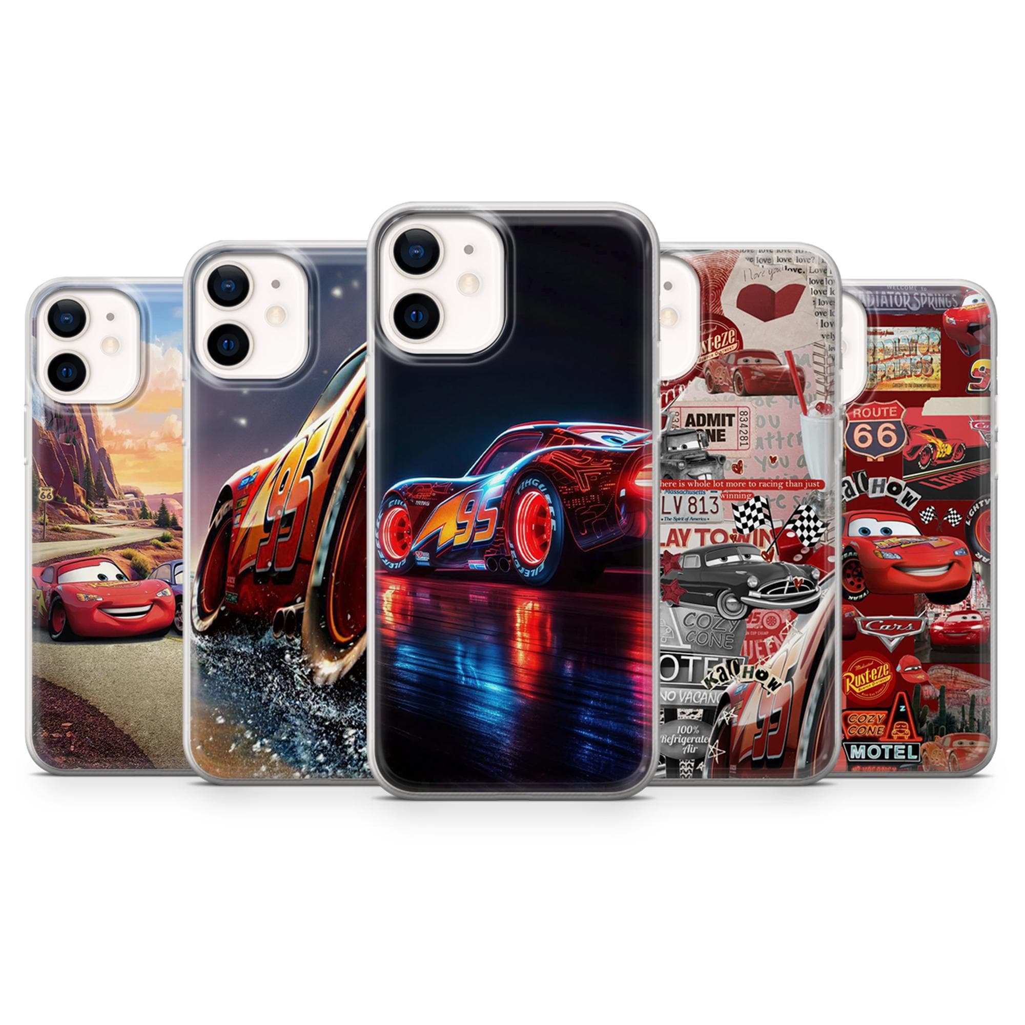 Set Regalo Cars 3 Per Bambini: Custodia Tablet, Portafoglio, Guanti E Scaldacollo Con Decorazioni Saetta McQueen - 2