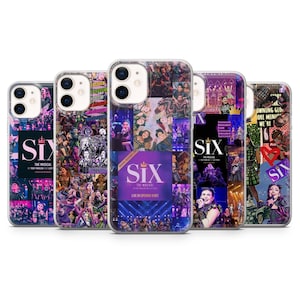 Six the Musical Phone Case Girl Power History Cover for iPhone 17Pro, 16, 15, 14, 13, 12, 11, Samsung S25, S24, S23, A16, A35, A55, Pixel 10