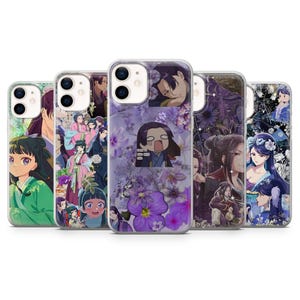 Apothecary Diaries Phone Case Maomao Anime Cover for iPhone 16e, 15 , 14, 13Pro, 12, 11, Samsung S25, S24, S23, A16, A35, A55, Pixel 9, 8, 7