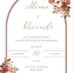 Wedding Invitation Template – Editable Canva Design – Greenery & Gold Theme – Ale’s Little Prints