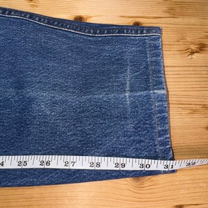Jeans vintage Mme Rocky Mountain Wrangler : denim western plissé taille haute image 5