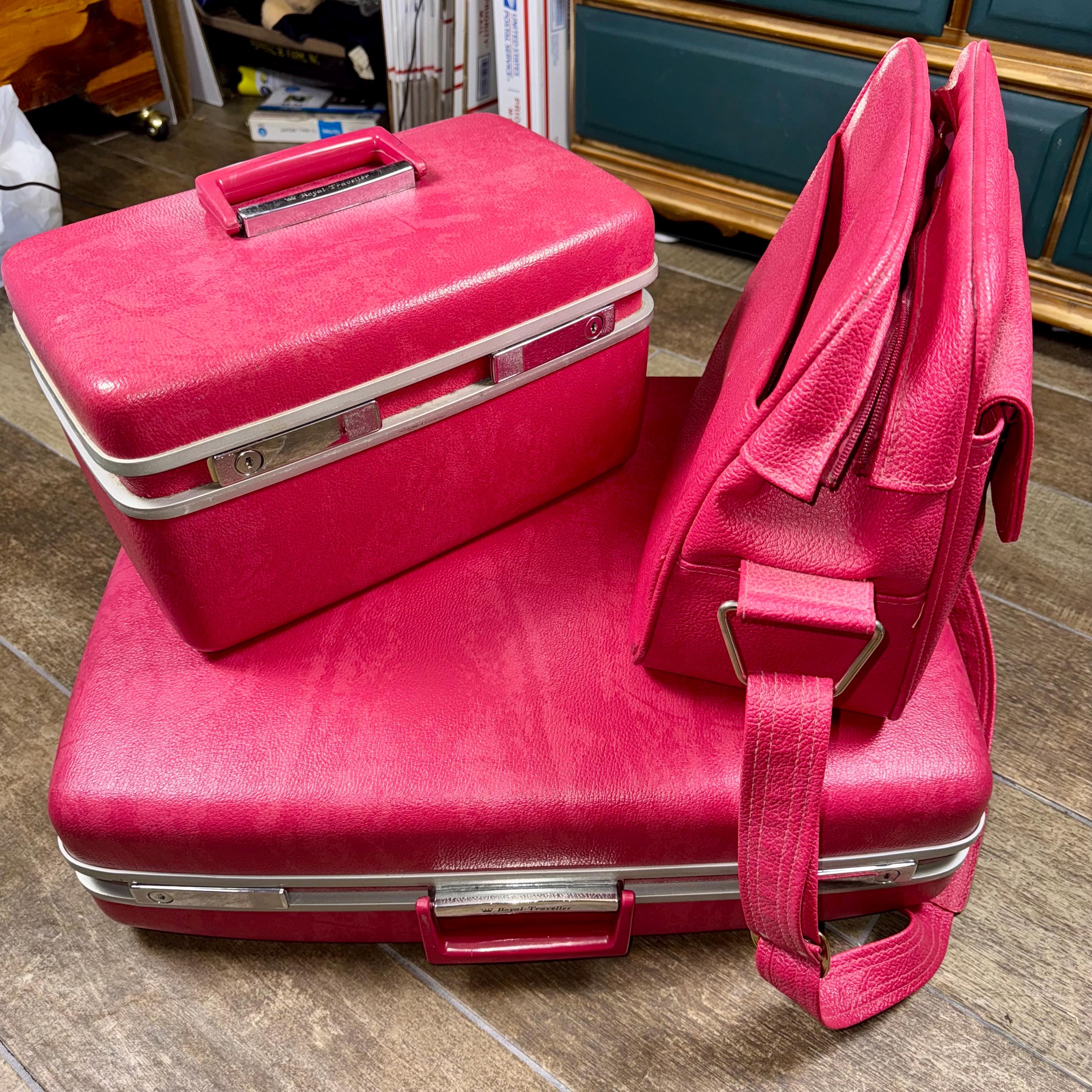 Samsonite Fashionaire Pink Samsonite Luggage Vintage Samsonite