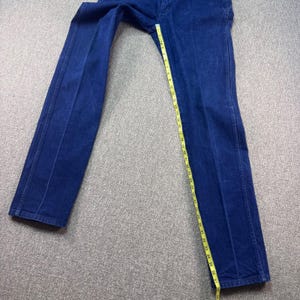 Vintage Wrangler 13MWZ Cowboy Cut Jeans 36x38 USA Made Dark Wash Western image 8