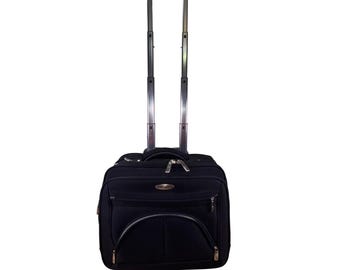 Sac de voyage Samsonite vintage pour ordinateur portable à roulettes pour ordinateur portable de l'an 2000