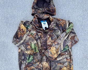Veste Camouflage Gore-Tex Cabela's Vintage Années 90 - Homme Taille L - USA