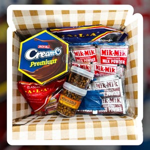 Pudełko prezentowe Różnorodne słodycze i cukierki Corner | Pinoy Goodies | Wyprodukowano z Filipin | MikMik | CreamO | Lala | Chewy Tamarind Candy