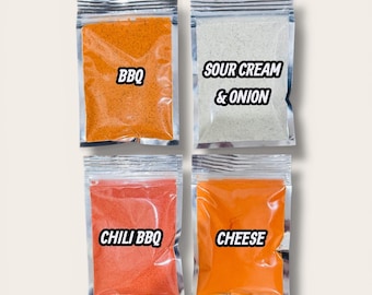 Potato Fries Powder (Cheese, BBQ, Sour Cream, Chili BBQ) - Made in Philippines